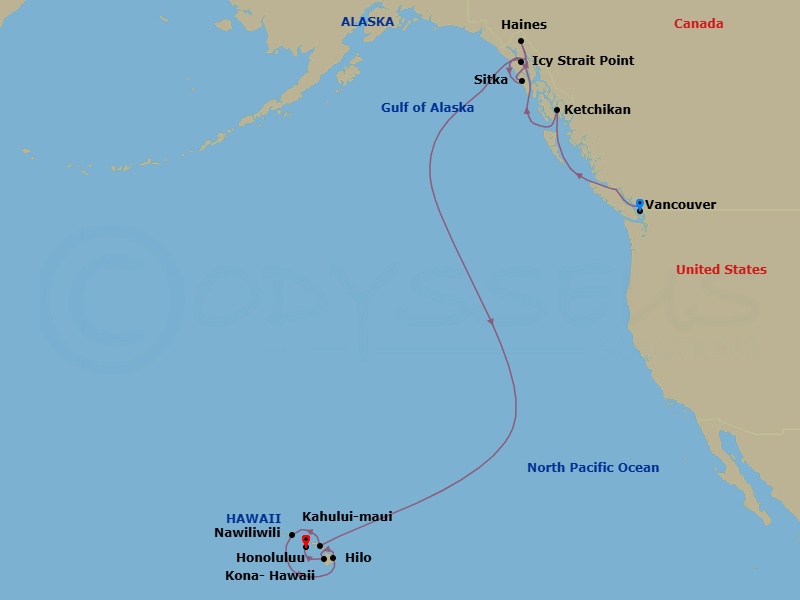 Cruise Map
