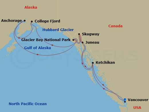 Cruise Map