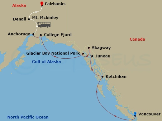 Cruise Map