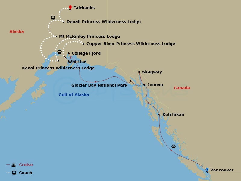 Cruise Map