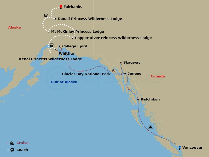 Cruise Map