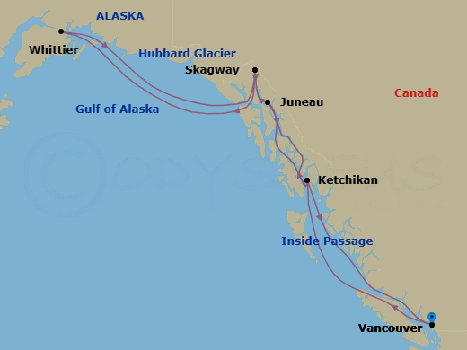 Cruise Map