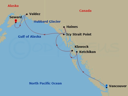 Cruise Map