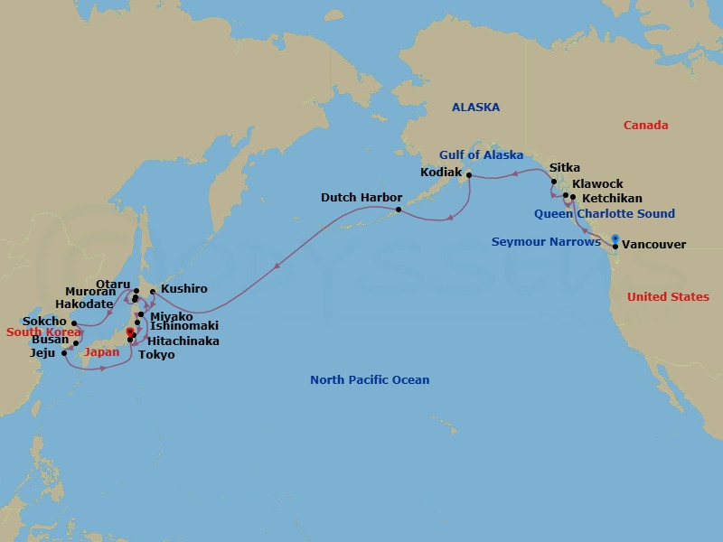Cruise Map