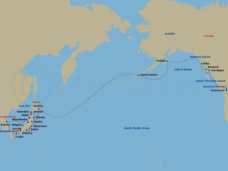 Cruise Map