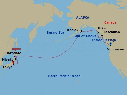 Cruise Map