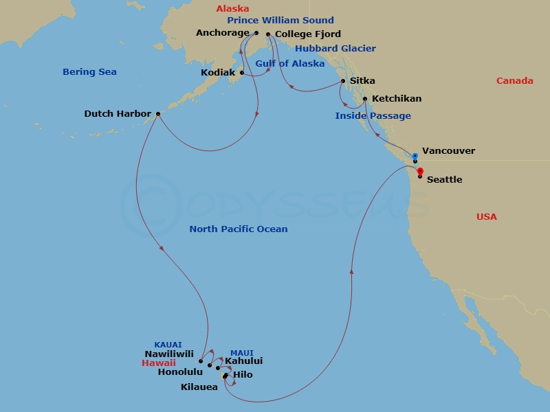 Cruise Map