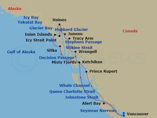 Cruise Map