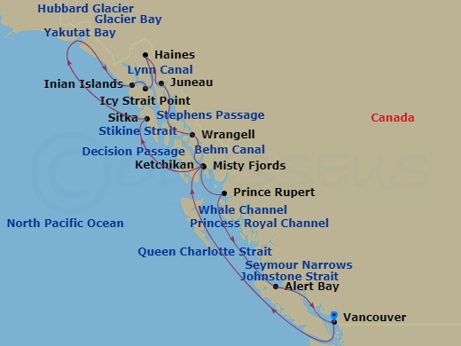 Cruise Map