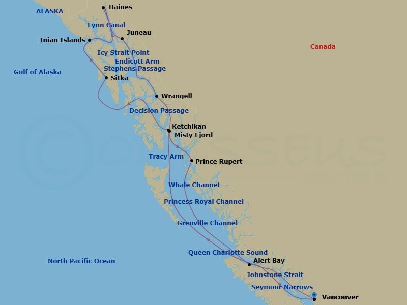 Cruise Map
