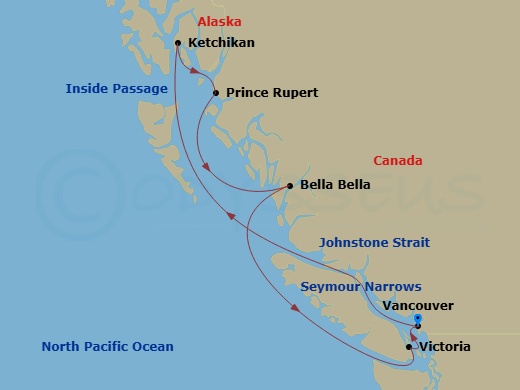 Cruise Map