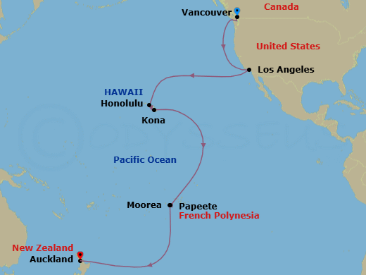 Cruise Map