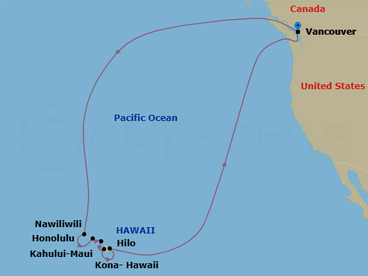 Cruise Map