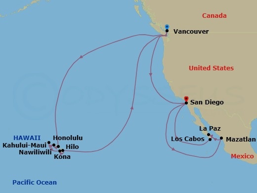Cruise Map