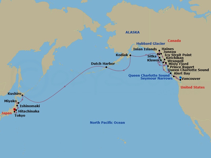 Cruise Map