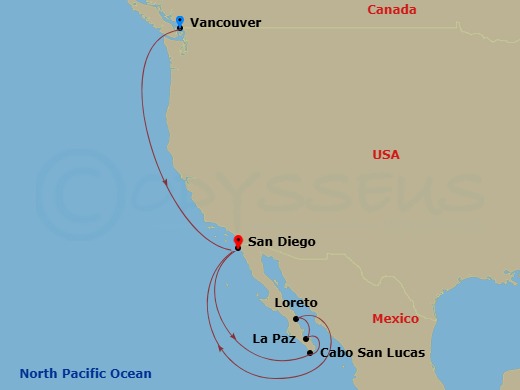 Cruise Map