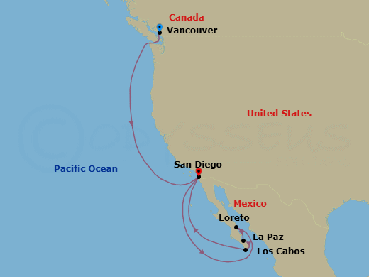 Cruise Map