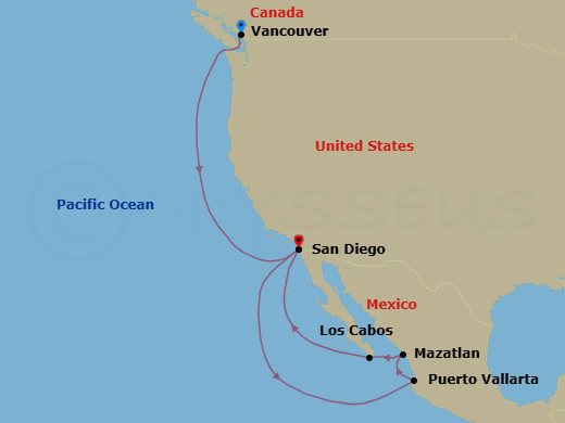 Cruise Map