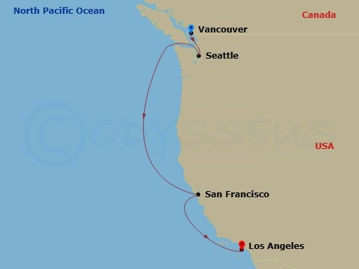 Cruise Map