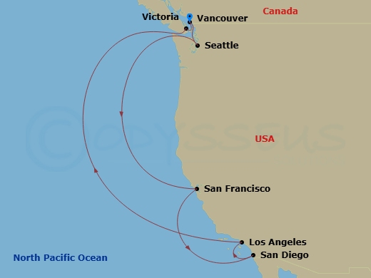Cruise Map