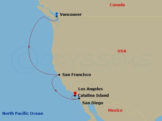 Cruise Map