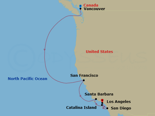 Cruise Map