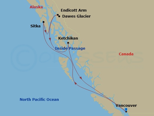 Cruise Map