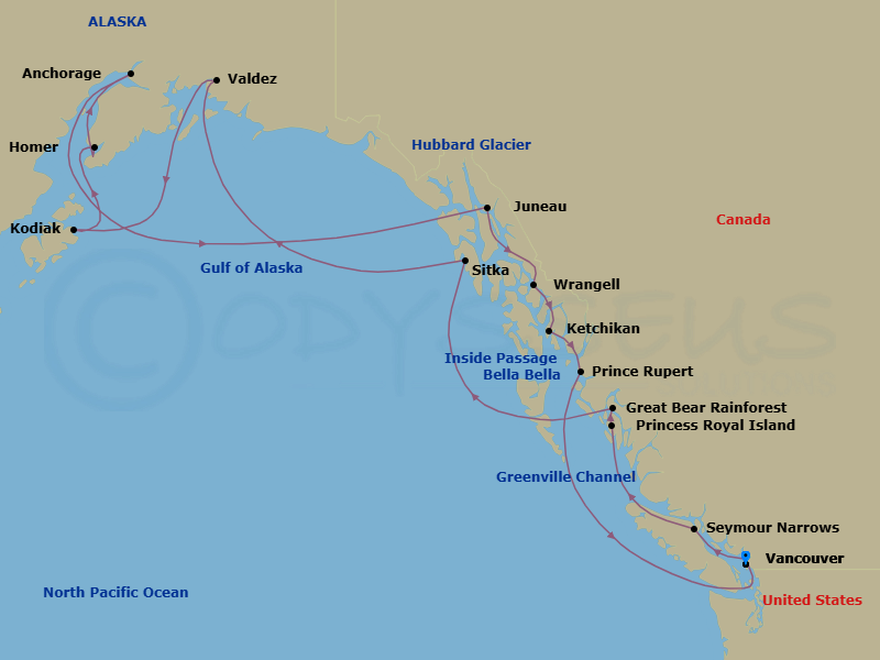 Cruise Map