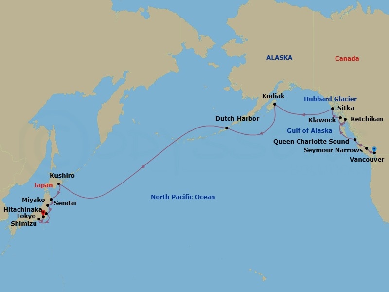 Cruise Map