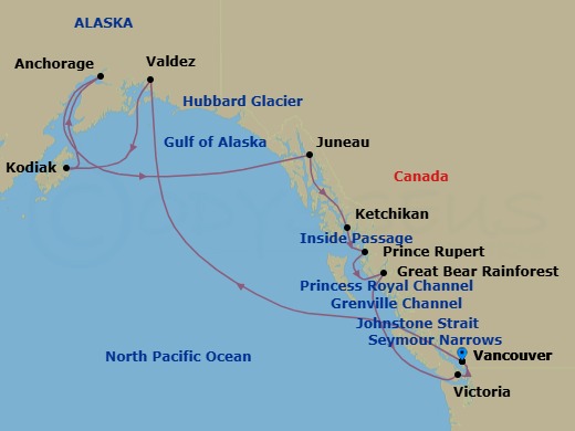 Cruise Map