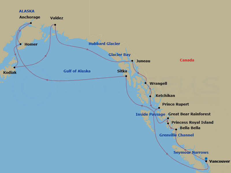 Cruise Map