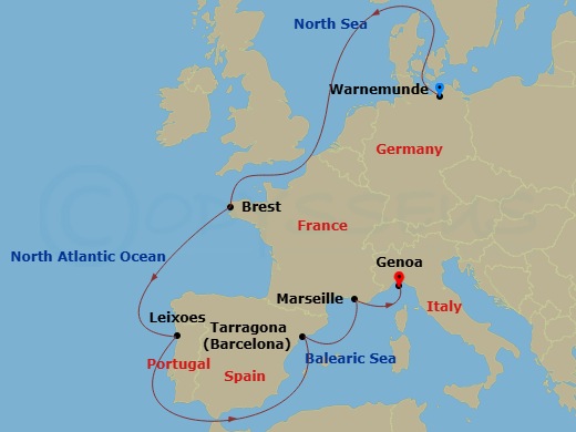 Cruise Map