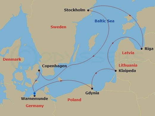 Cruise Map