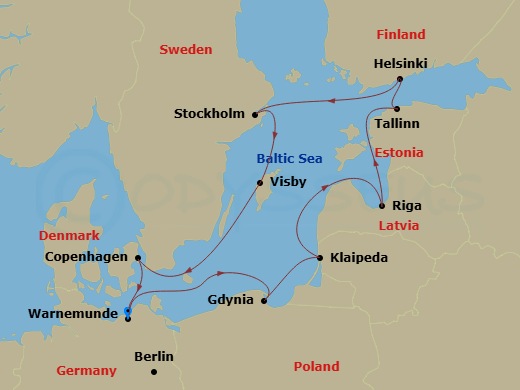 Cruise Map