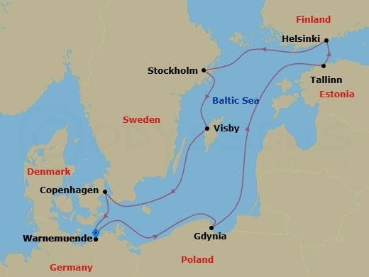 Cruise Map