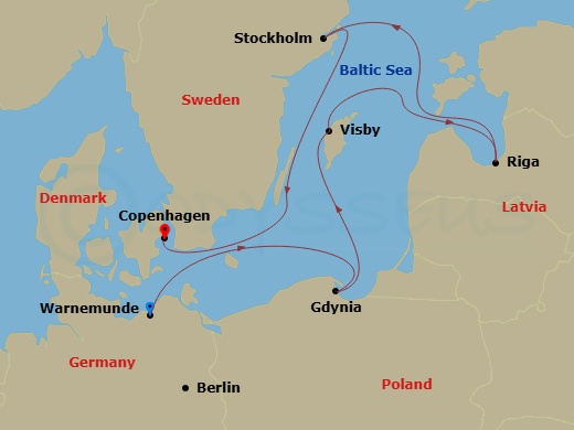 Cruise Map