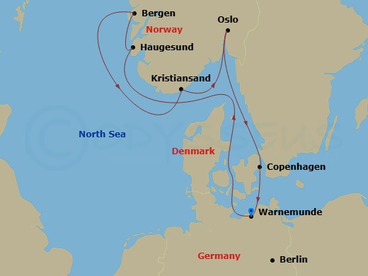 Cruise Map