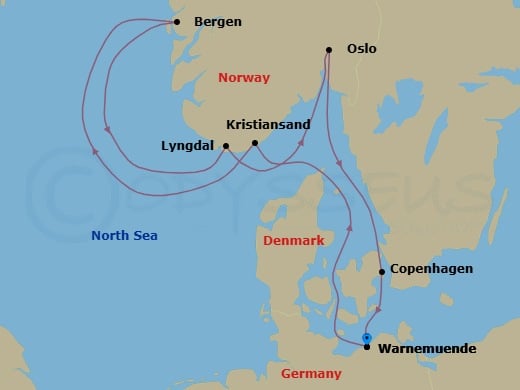 Cruise Map