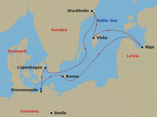 Cruise Map