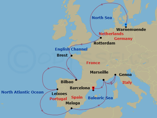 Cruise Map