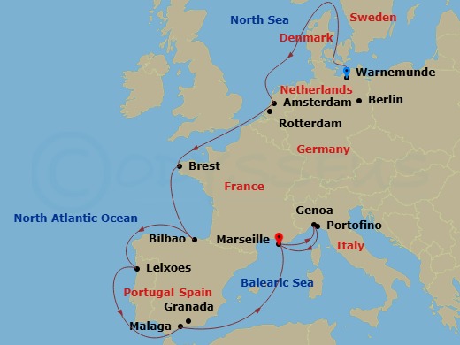 Cruise Map