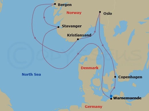 Cruise Map