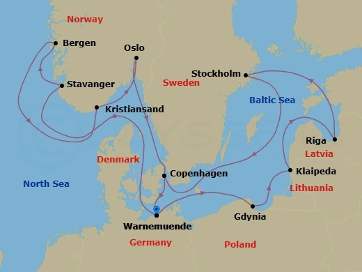 Cruise Map
