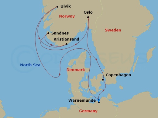Cruise Map
