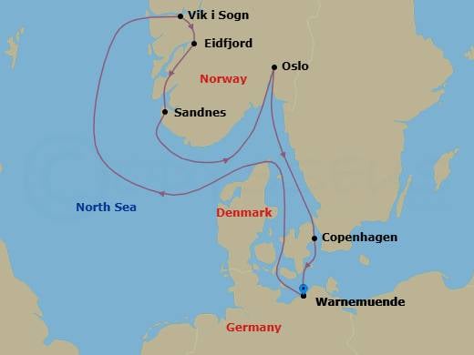 Cruise Map