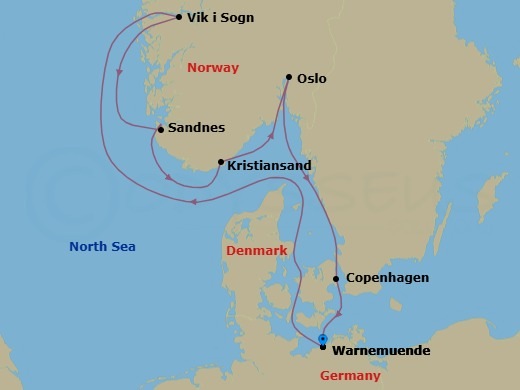 Cruise Map