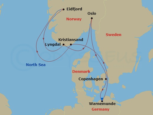 Cruise Map