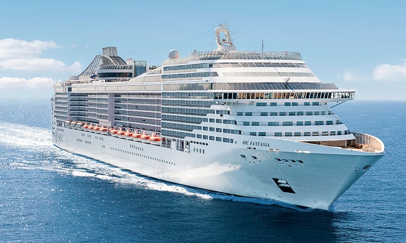 Cruise aboard the MSC Fantasia (April to October 2027).