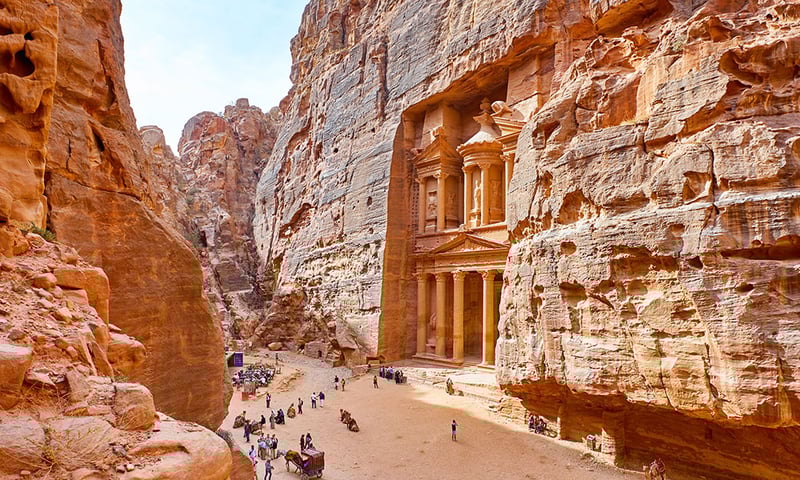 Be lured by the mystery of Petra, Jordan.