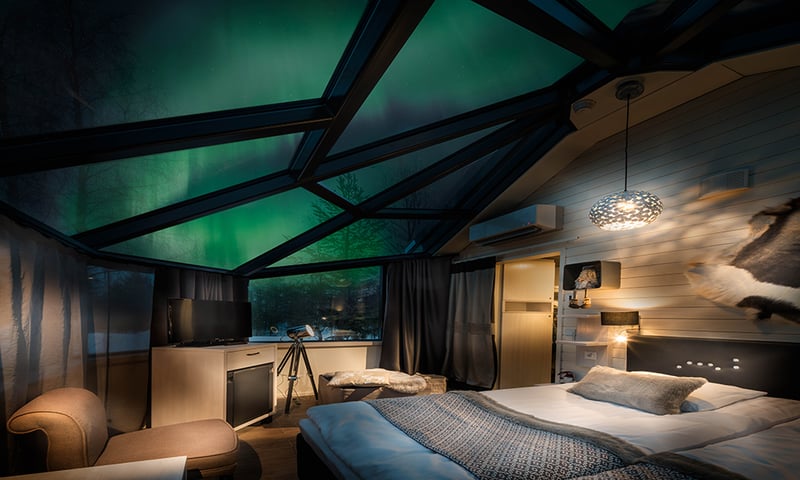 Santa's igloo, Arctic Circle.